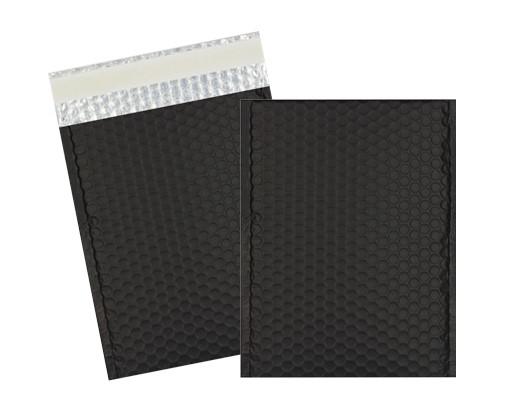 Luftpolstertaschen Metallic Bubble Bags 230x324 mm Haftklebend Schwarz mattiert